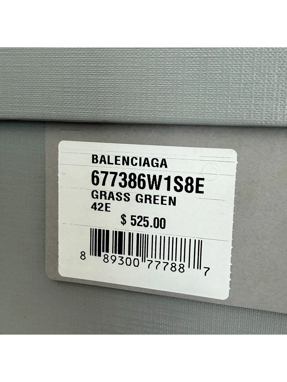 NIB $625 Balenciaga X Crocs Green Pool Slide Sandals Sneaker Designer 42/9
